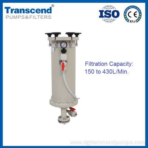 Custom Acid and alkali resistant electroplating filter